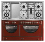 厨房炉灶 ILVE MCA-150FD-MP Red 151.10x92.00x60.00 厘米