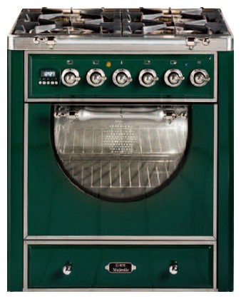 厨房炉灶 ILVE MCA-70D-MP Green 照片, 特点