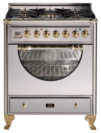 रसोई चूल्हा ILVE MCA-76D-E3 Stainless-Steel तस्वीर, विशेषताएँ