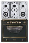 Fogão de Cozinha ILVE MCA-906D-E3 Matt 91.10x90.00x70.00 cm