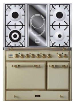 เตาครัว ILVE MCD-100VD-E3 Antique white รูปถ่าย, ลักษณะเฉพาะ