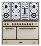 厨房炉灶 ILVE MCS-1207D-MP Antique white 122.00x85.00x60.00 厘米