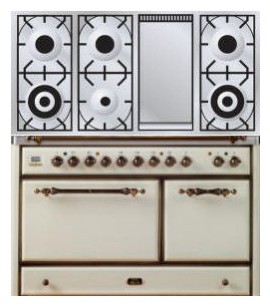 Кухонна плита ILVE MCS-120FD-MP Antique white фото, Характеристики