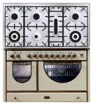 Кухонная плита ILVE MCSA-1207D-VG Antique white 122.00x85.00x60.00 см