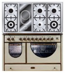 Кухонная плита ILVE MCSA-120VD-MP Antique white 122.00x85.00x60.00 см