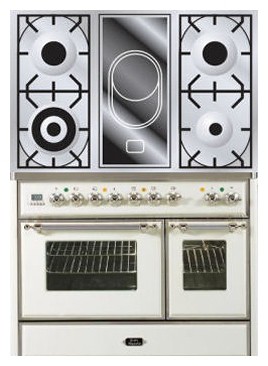 रसोई चूल्हा ILVE MD-100VD-E3 White तस्वीर, विशेषताएँ