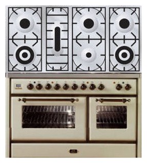 रसोई चूल्हा ILVE MS-1207D-E3 Antique white तस्वीर, विशेषताएँ