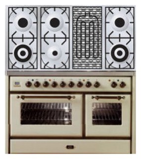 Кухонна плита ILVE MS-120BD-MP Antique white фото, Характеристики