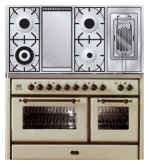 厨房炉灶 ILVE MS-120FRD-E3 White 照片, 特点