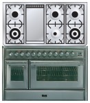 Kitchen Stove ILVE MT-120FD-E3 Stainless-Steel 122.00x90.00x70.00 cm