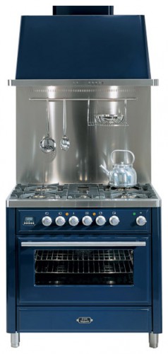 Estufa de la cocina ILVE MT-90-MP Blue Foto, características