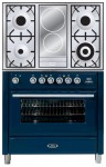Kitchen Stove ILVE MT-90ID-E3 Blue 91.10x90.00x70.00 cm
