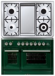Kitchen Stove ILVE MTD-100FD-MP Green 100.00x85.00x60.00 cm