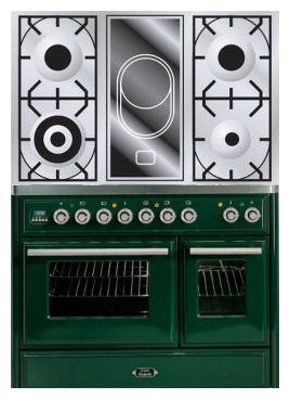 Virtuvės viryklė ILVE MTD-100VD-E3 Green nuotrauka, Info