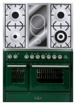 Estufa de la cocina ILVE MTD-100VD-VG Green 100.00x85.00x60.00 cm
