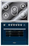 Кухонна плита ILVE MTE-90-E3 Blue 90.00x87.00x70.00 см