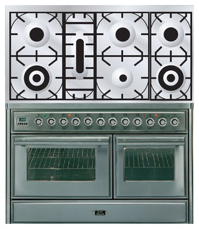 Кухонная плита ILVE MTS-1207D-E3 Stainless-Steel Фото, характеристики