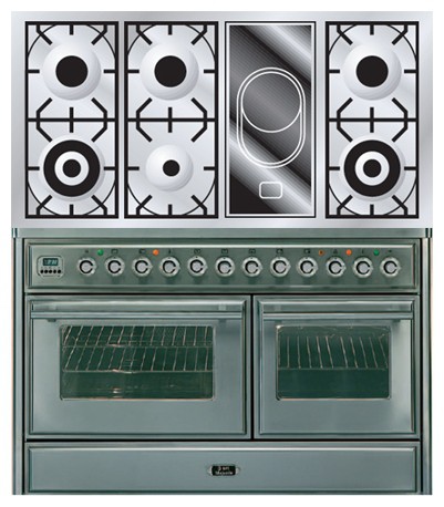 Kitchen Stove ILVE MTS-120VD-E3 Stainless-Steel Photo, Characteristics