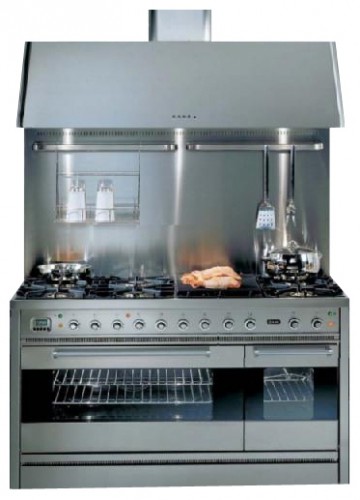 Kitchen Stove ILVE P-120FRL-MP Stainless-Steel Photo, Characteristics