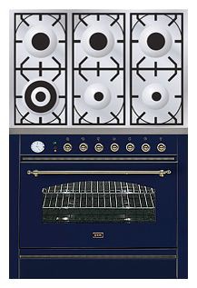 रसोई चूल्हा ILVE P-906N-VG Blue तस्वीर, विशेषताएँ
