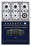 Soba bucătărie ILVE P-906N-VG Blue 90.00x87.00x60.00 cm