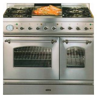 Kitchen Stove ILVE PD-100FN-VG Stainless-Steel Photo, Characteristics