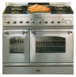 Кухонная плита ILVE PD-100FN-VG Stainless-Steel 100.00x90.00x60.00 см