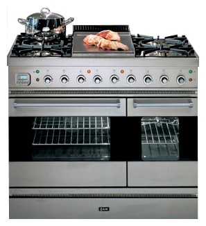 Кухонная плита ILVE PD-90F-MP Stainless-Steel Фото, характеристики