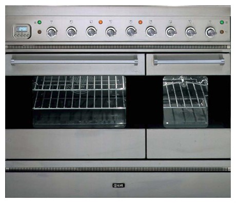 Kitchen Stove ILVE PD-90V-MP Stainless-Steel Photo, Characteristics