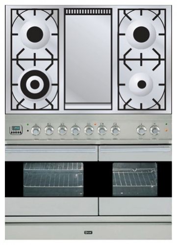 Σόμπα κουζίνα ILVE PDF-100F-MW Stainless-Steel φωτογραφία, χαρακτηριστικά