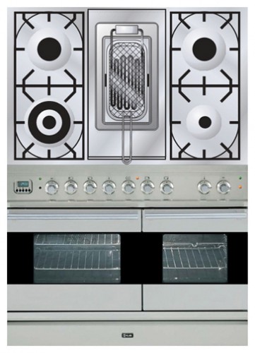 Σόμπα κουζίνα ILVE PDF-100R-MP Stainless-Steel φωτογραφία, χαρακτηριστικά