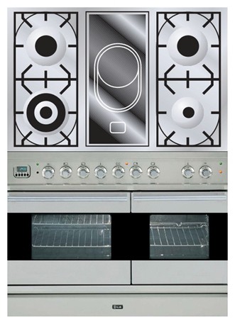 Kitchen Stove ILVE PDF-100V-VG Stainless-Steel Photo, Characteristics