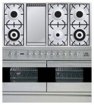 Kitchen Stove ILVE PDF-120F-VG Stainless-Steel 120.00x87.00x60.00 cm