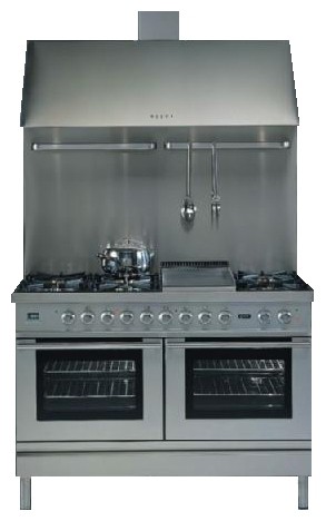 Estufa de la cocina ILVE PDF-120S-VG Stainless-Steel Foto, características