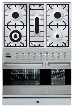 Кухонна плита ILVE PDF-90-MP Stainless-Steel фото, Характеристики