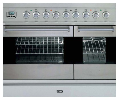 Σόμπα κουζίνα ILVE PDF-90R-MP Stainless-Steel φωτογραφία, χαρακτηριστικά
