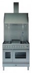 Kitchen Stove ILVE PDFE-90-MP Stainless-Steel 90.00x87.00x60.00 cm