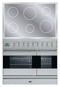 Fogão de Cozinha ILVE PDFI-100-MW Stainless-Steel Foto, características