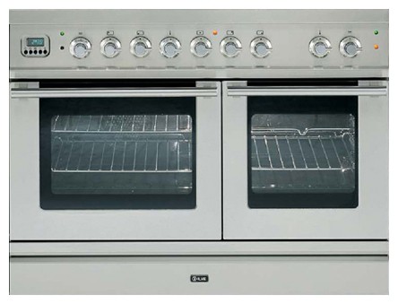 Kitchen Stove ILVE PDL-100S-MP Stainless-Steel Photo, Characteristics