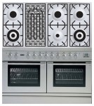 Kitchen Stove ILVE PDL-120B-VG Stainless-Steel 120.00x90.00x70.00 cm