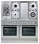 Kitchen Stove ILVE PDL-120FR-MP Stainless-Steel 120.00x90.00x70.00 cm