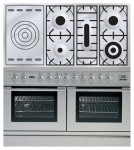 Kitchen Stove ILVE PDL-120S-VG Stainless-Steel 120.00x90.00x60.00 cm