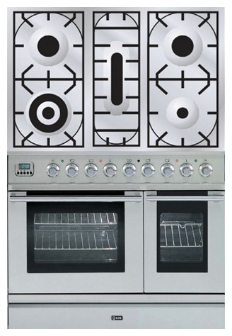 Кухонна плита ILVE PDL-90-VG Stainless-Steel фото, Характеристики