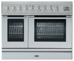 Küchenherd ILVE PDL-90B-MP Stainless-Steel 90.00x87.00x60.00 cm