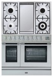 Kitchen Stove ILVE PDL-90F-VG Stainless-Steel 90.00x87.00x60.00 cm