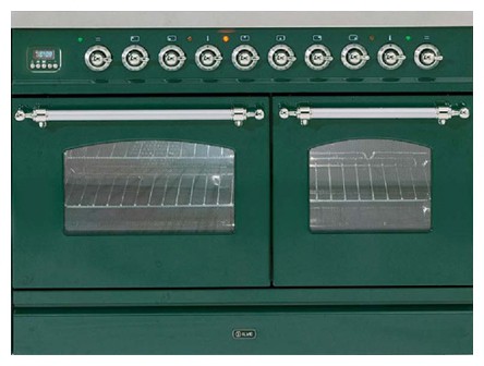 厨房炉灶 ILVE PDN-1006-MP Green 照片, 特点