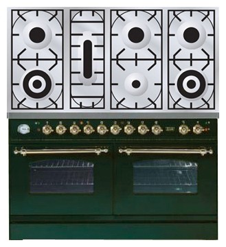 Кухненската Печка ILVE PDN-1207-VG Green снимка, Характеристики