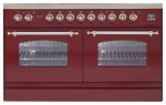 厨房炉灶 ILVE PDN-120B-MP Red 120.00x87.00x60.00 厘米