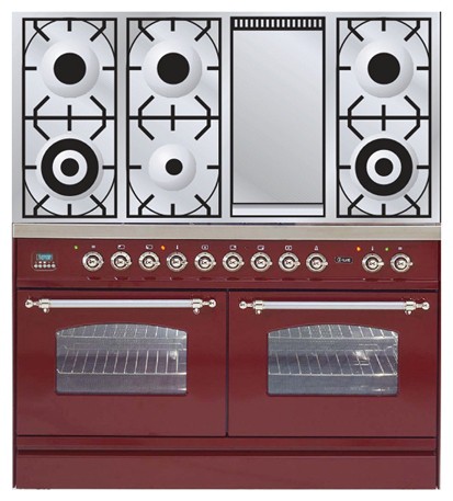 Estufa de la cocina ILVE PDN-120F-VG Red Foto, características
