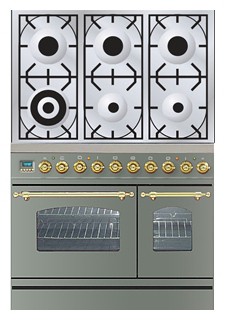 रसोई चूल्हा ILVE PDN-906-VG Stainless-Steel तस्वीर, विशेषताएँ